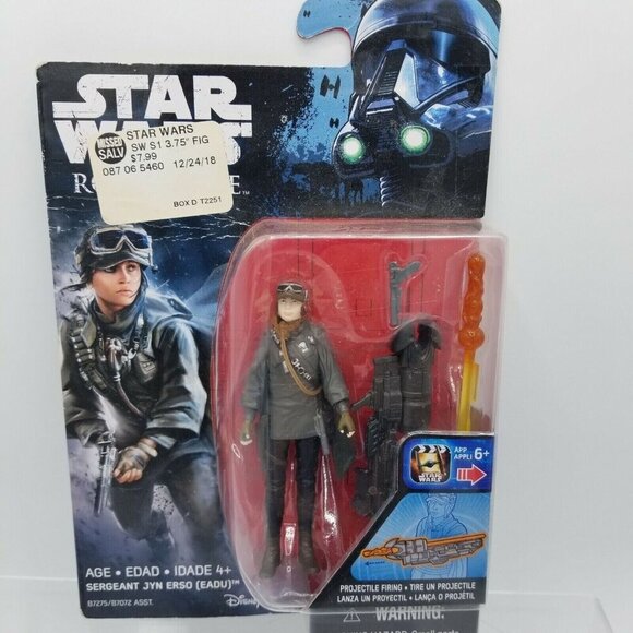 Star Wars Sergeant Jyn Erso Eadu Rogue One 3.75 Inch Action‎ Figure - Picture 1 of 8